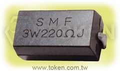 電力型金屬皮膜封裝電阻器 (SMF) 塑封