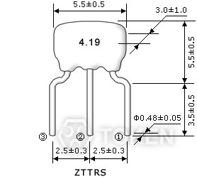 (ZTTRS) 尺寸圖
