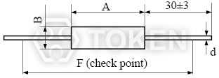 (BWL) 功率型低阻低感毫欧电阻 尺寸图