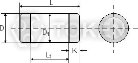 High Frequency MELF Resistor (RFM) Dimensions
