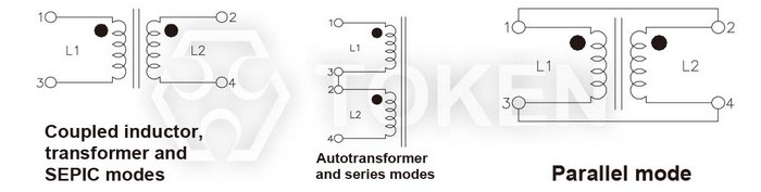 SMT Power Backlight Inductors (TPSRH74B) Dimensions