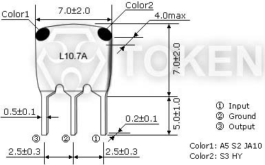 LT10.7 系列 - 调频用 尺寸图