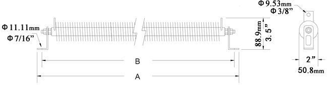 (DRE-G1) 圆形板式电阻器尺寸