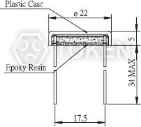 耐冲击电阻/突波电阻/玻璃釉膜电阻