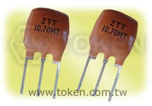 带电容陶瓷谐振器 (ZTT)